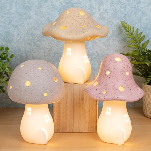 Mushroom Glow Lamps